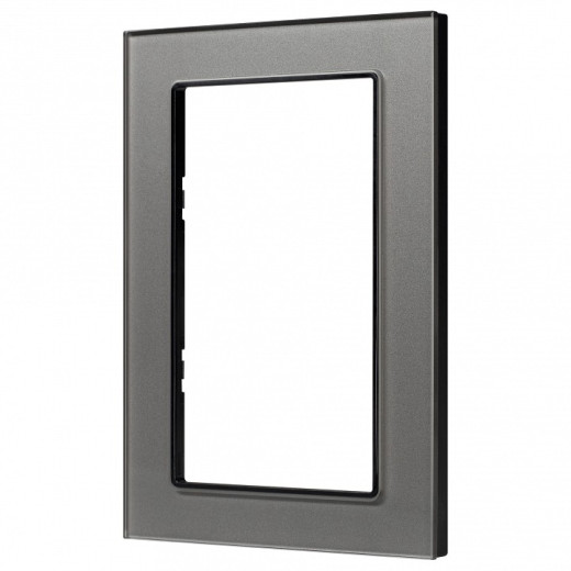 Рамка для двойной розетки Arlight GLARE 043792