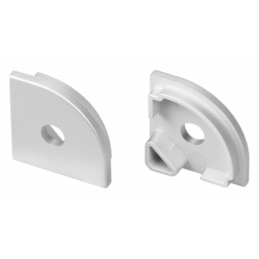 Набор заглушек для профиля с отверстием Arlight SL-KANT-H20 049402