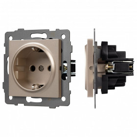 Розетка с заземлением, без рамки Arlight SCT 049817