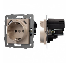 Розетка с заземлением и 2хUSB type A и C, без рамки Arlight SCT 049832