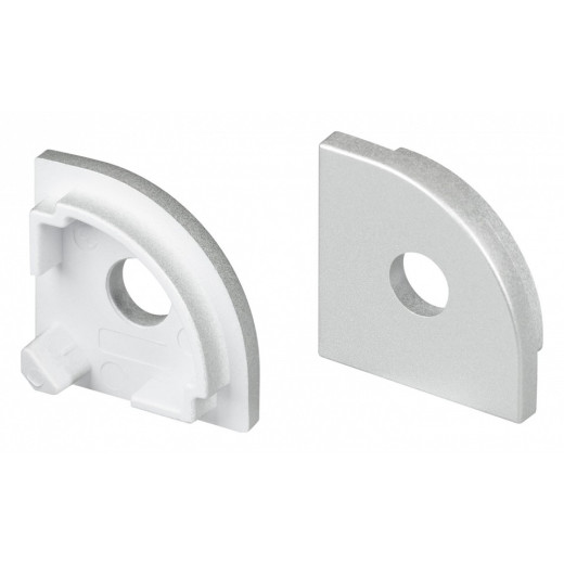 Набор заглушек для профиля с отверстием Arlight ROUND 053564