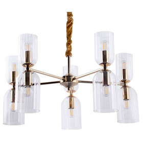 Подвесная люстра Arte Lamp Charm A1623LM-10GO