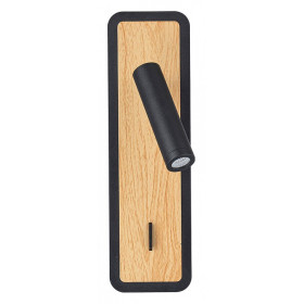 Бра Arte Lamp Wood A1990AP-3BK