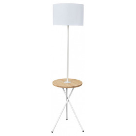 Стол журнальный с торшером Arte Lamp Combo A2070PN-1WH