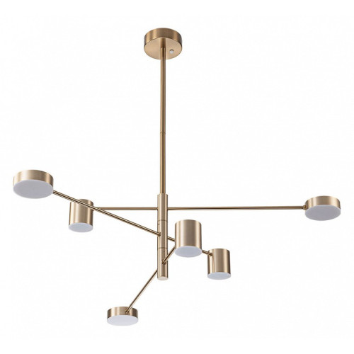 Люстра на штанге Arte Lamp Stanley A2476PL-40PB