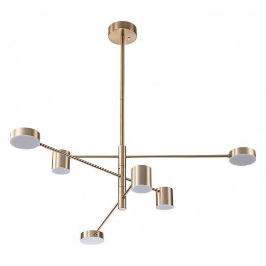 Люстра на штанге Arte Lamp Stanley A2476PL-40PB