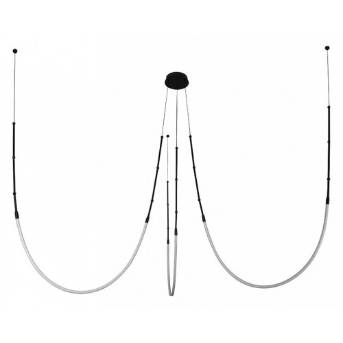 Подвесная люстра Arte Lamp Klimt A2850SP-38BK