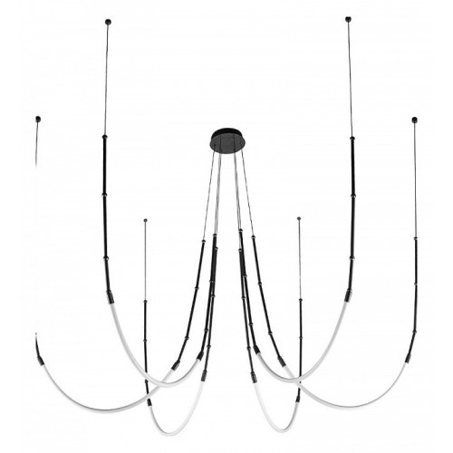 Подвесная люстра Arte Lamp Klimt A2850SP-42BK