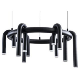 Подвесная люстра Arte Lamp Warhol A3258LM-30BK