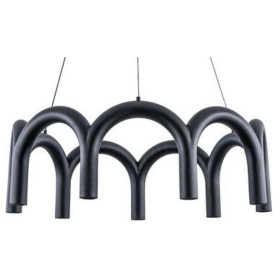 Подвесная люстра Arte Lamp Warhol A3258LM-45BK