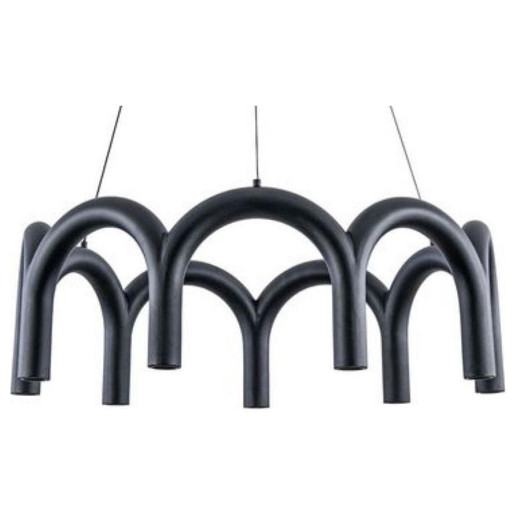 Подвесная люстра Arte Lamp Warhol A3258LM-45BK