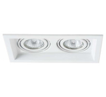 Встраиваемый светильник Arte Lamp Canis A6661PL-2WH