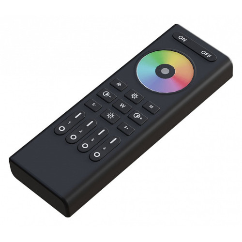 Пульт-регулятор цвета RGB с сенсорным кольцом Arte Lamp SMART A70RC-04CH-BK