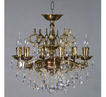 Подвесная люстра Ambiente by Brizzi Leon 2128/6 PB Tear Drop