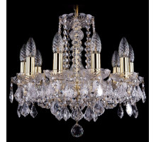 Подвесная люстра Bohemia Ivele Crystal 1402 1402/10/141/G/Leafs