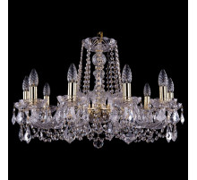Подвесная люстра Bohemia Ivele Crystal 1402 1402/10/240/G/Leafs