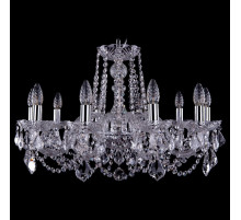 Подвесная люстра Bohemia Ivele Crystal 1402 1402/10/240/Ni/Leafs