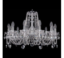 Подвесная люстра Bohemia Ivele Crystal 1402 1402/12/240/Ni