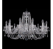 Подвесная люстра Bohemia Ivele Crystal 1402 1402/12/300/Ni