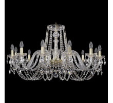Подвесная люстра Bohemia Ivele Crystal 1402 1402/12/360/G