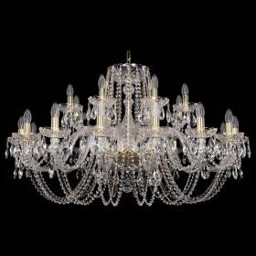 Подвесная люстра Bohemia Ivele Crystal 1402 1402/16+8/400/G