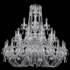 Подвесная люстра Bohemia Ivele Crystal 1402 1402/20+10+5/360/3d/Ni