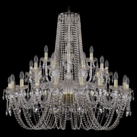Подвесная люстра Bohemia Ivele Crystal 1402 1402/20+10+5/360/G