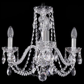 Подвесная люстра Bohemia Ivele Crystal 1402 1402/3/160/Ni