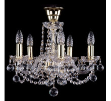 Подвесная люстра Bohemia Ivele Crystal 1402 1402/5/141/G/Balls/Tube