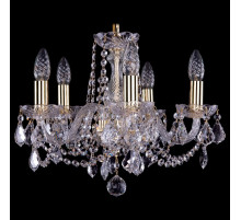 Подвесная люстра Bohemia Ivele Crystal 1402 1402/5/141/G/Leafs