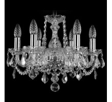 Подвесная люстра Bohemia Ivele Crystal 1402 1402/6/141/Ni/Leafs