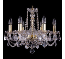 Подвесная люстра Bohemia Ivele Crystal 1402 1402/6/160/G/Leafs