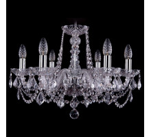 Подвесная люстра Bohemia Ivele Crystal 1402 1402/6/195/Ni/Leafs