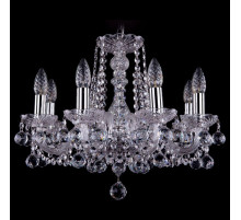 Подвесная люстра Bohemia Ivele Crystal 1402 1402/8/160/Ni/Balls