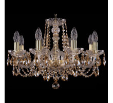 Подвесная люстра Bohemia Ivele Crystal 1402 1402/8/195/G/R721