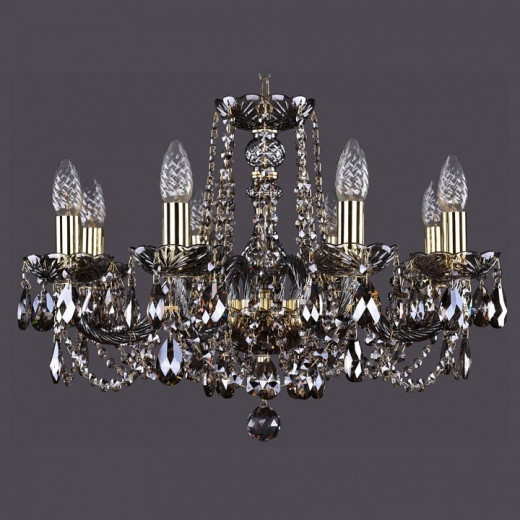 Подвесная люстра Bohemia Ivele Crystal 1402 1402/8/195/G/M731
