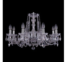 Подвесная люстра Bohemia Ivele Crystal 1402 1402/8/240/Ni