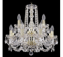 Подвесная люстра Bohemia Ivele Crystal 1402 1402/8+4/160/2d/G