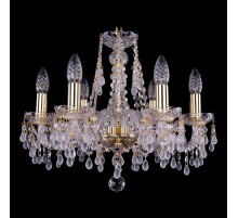 Подвесная люстра Bohemia Ivele Crystal 1410 1410/6/160/G/V0300
