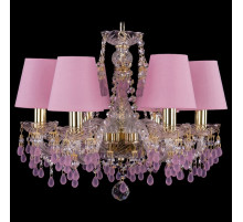 Подвесная люстра Bohemia Ivele Crystal 1410 1410/6/160/G/V7010/SH20