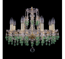 Подвесная люстра Bohemia Ivele Crystal 1410 1410/8/160/G/V5001