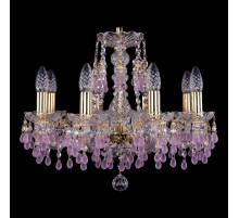 Подвесная люстра Bohemia Ivele Crystal 1410 1410/8/160/G/V7010