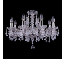 Подвесная люстра Bohemia Ivele Crystal 1410 1410/8/195/Ni/V0300