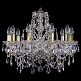 Подвесная люстра Bohemia Ivele Crystal 1411 1411/10/195/G