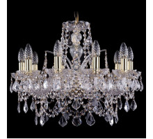 Подвесная люстра Bohemia Ivele Crystal 1411 1411/10/195/G/Leafs