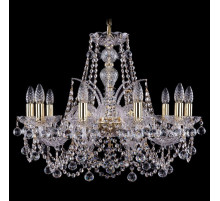 Подвесная люстра Bohemia Ivele Crystal 1411 1411/10/240/G/Balls