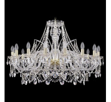 Подвесная люстра Bohemia Ivele Crystal 1411 1411/16/360/G