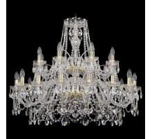 Подвесная люстра Bohemia Ivele Crystal 1411 1411/16+8/360/2d/G