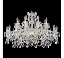 Подвесная люстра Bohemia Ivele Crystal 1411 1411/16+8/360/G