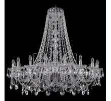 Подвесная люстра Bohemia Ivele Crystal 1411 1411/18/400/h-113/Ni